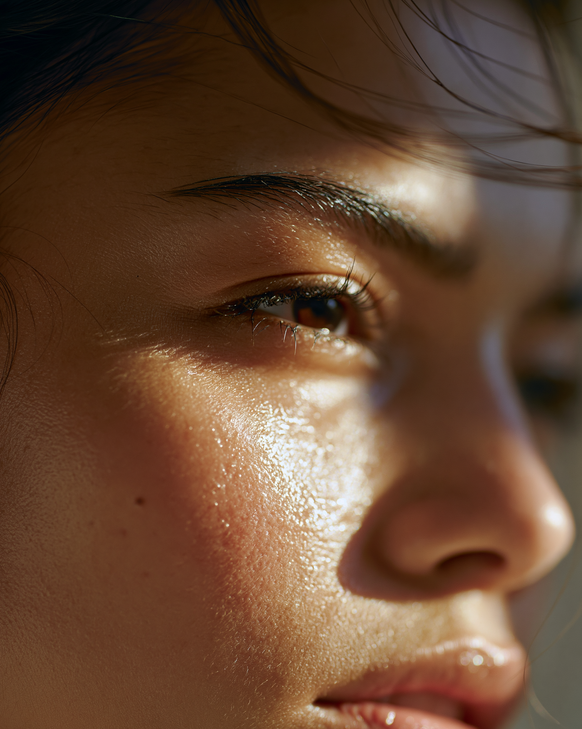 Skin texture improvement after Loro treatment